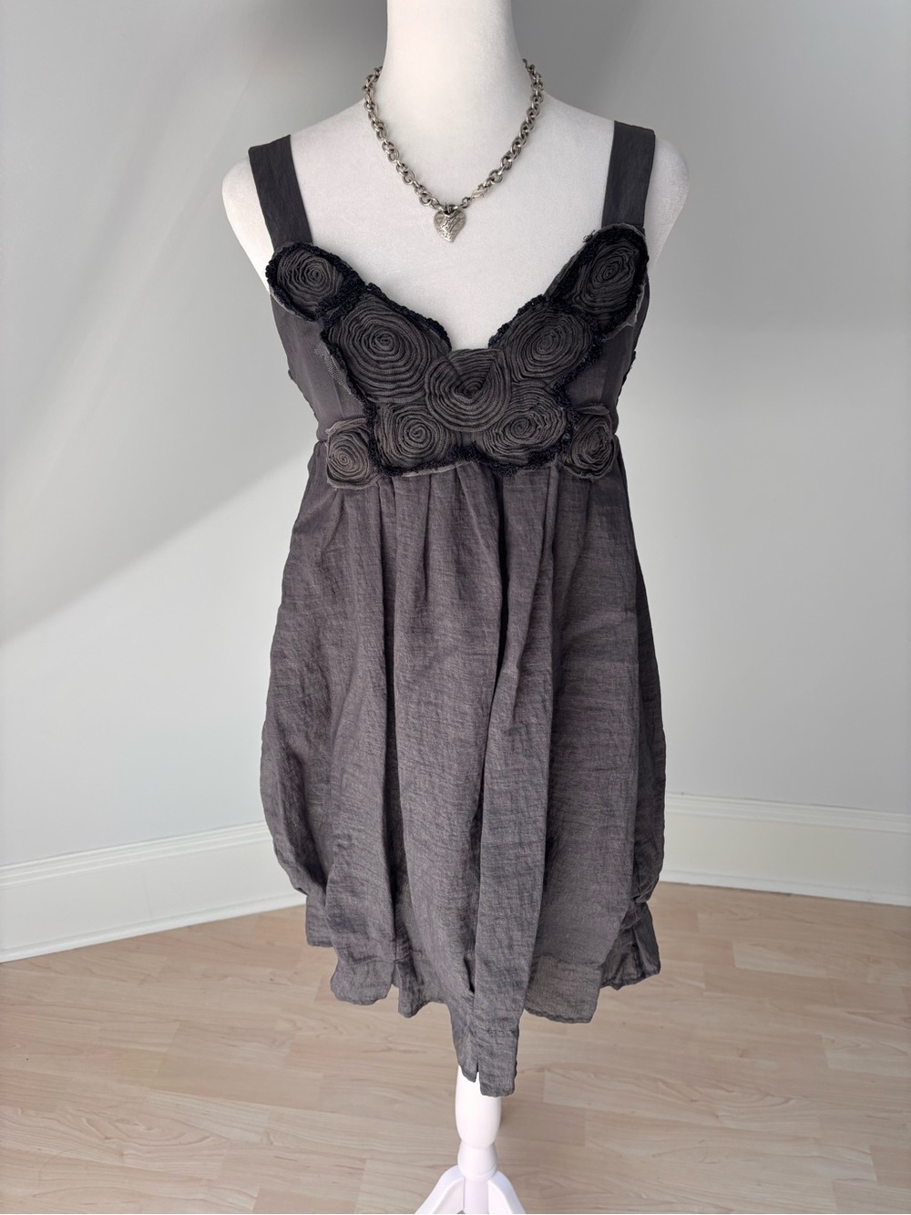 Poetry Clothing Babydoll Dress 🤎